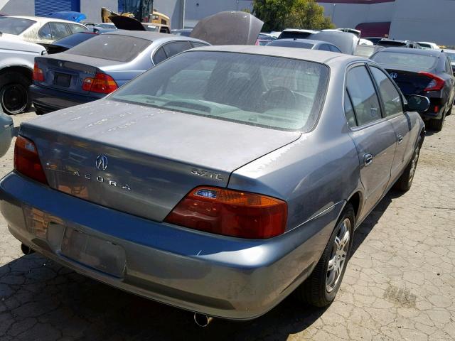 19UUA56721A011689 - 2001 ACURA 3.2TL GREEN photo 4