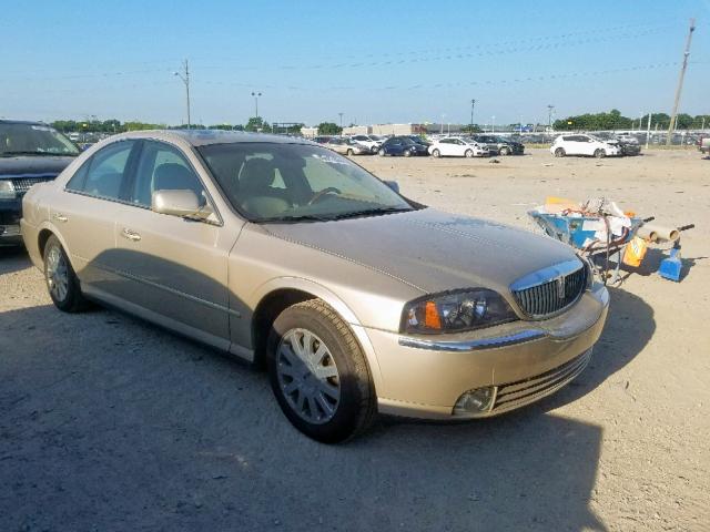 1LNHM86S84Y608320 - 2004 LINCOLN LS TAN photo 1