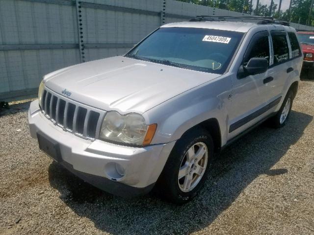 1J4HR48N45C604036 - 2005 JEEP GRAND CHER SILVER photo 2