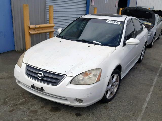 1N4BL11D83C131550 - 2003 NISSAN ALTIMA SE WHITE photo 2