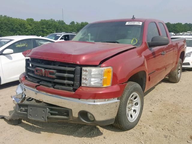 2GTEK19J471656735 - 2007 GMC NEW SIERRA MAROON photo 2