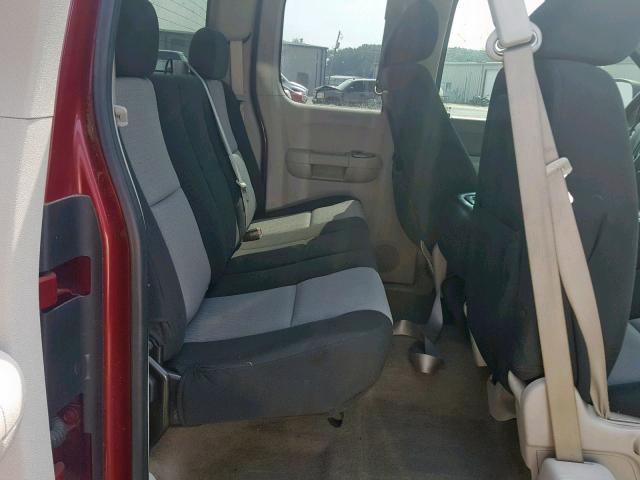 2GTEK19J471656735 - 2007 GMC NEW SIERRA MAROON photo 6