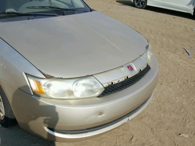1G8AJ52F64Z146463 - 2004 SATURN ION LEVEL GOLD photo 9