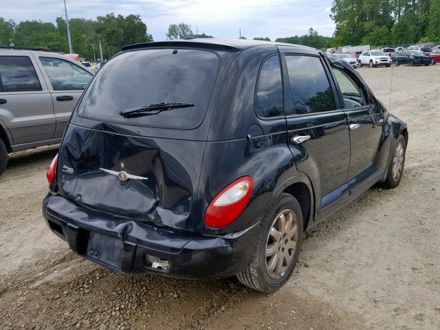 3A8FY58B86T273942 - 2006 CHRYSLER PT CRUISER BLACK photo 4