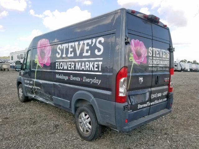 3C6TRVDD6FE518943 - 2015 RAM PROMASTER Boz foto 3