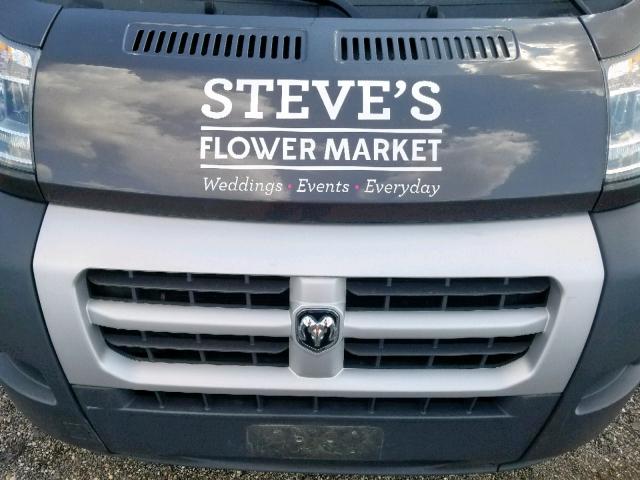 3C6TRVDD6FE518943 - 2015 RAM PROMASTER Boz foto 7