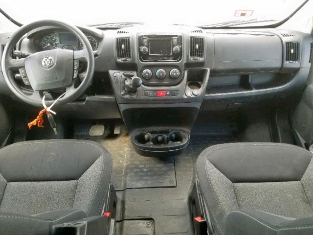 3C6TRVDD6FE518943 - 2015 RAM PROMASTER Boz foto 9