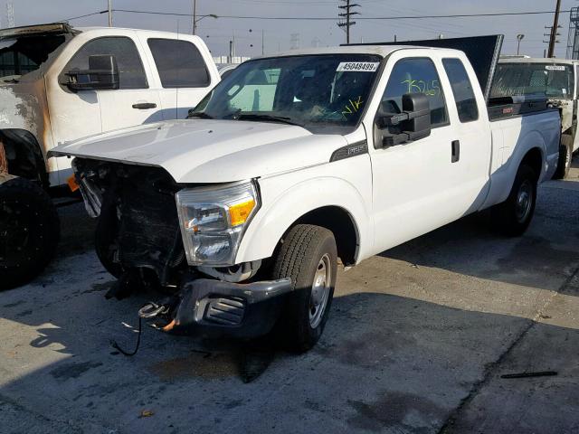 1FT7X2A60FEB83968 - 2015 FORD F250 SUPER WHITE photo 2