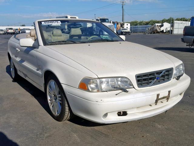 YV1NC62DX3J036190 - 2003 VOLVO C70 HPT WHITE photo 1