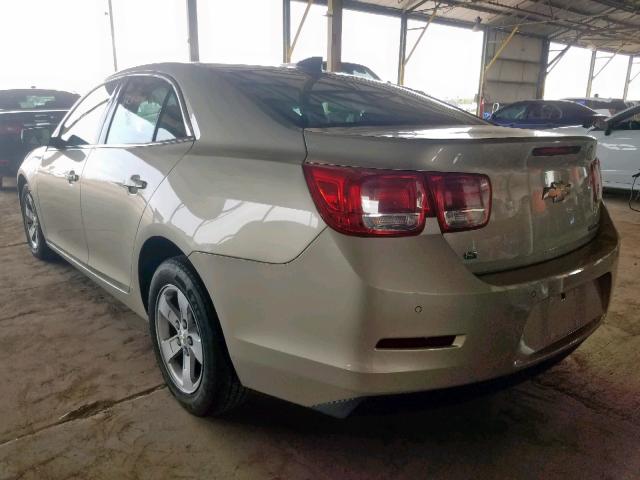 1G11A5SA7GF115831 - 2016 CHEVROLET MALIBU LIM 金色 照片 3