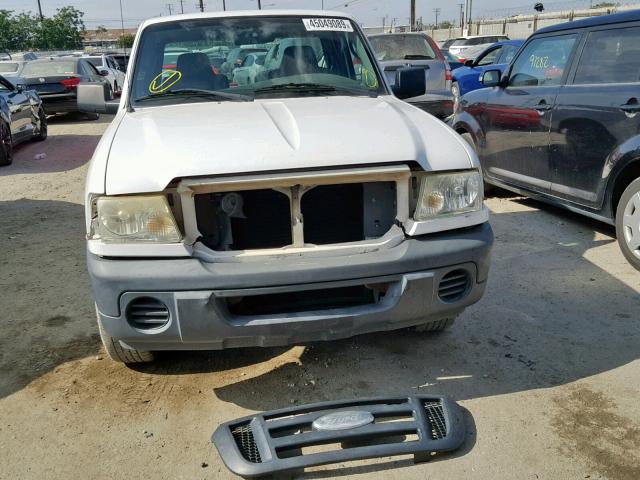 1FTYR10D87PA92865 - 2007 FORD RANGER WHITE photo 9