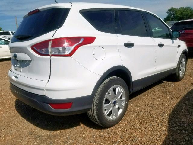 1FMCU0F77FUB40159 - 2015 FORD ESCAPE S WHITE photo 4