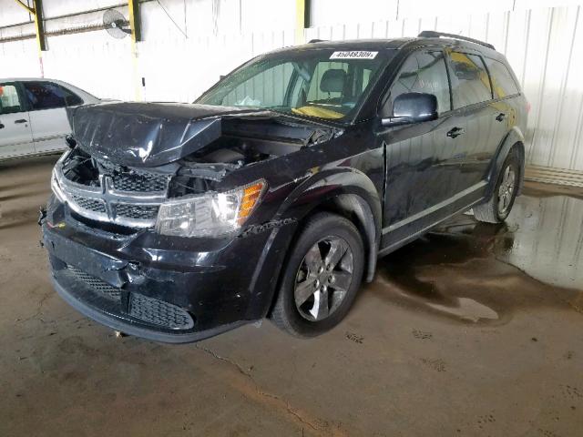 3D4PG1FG0BT524326 - 2011 DODGE JOURNEY MA CHARCOAL photo 2