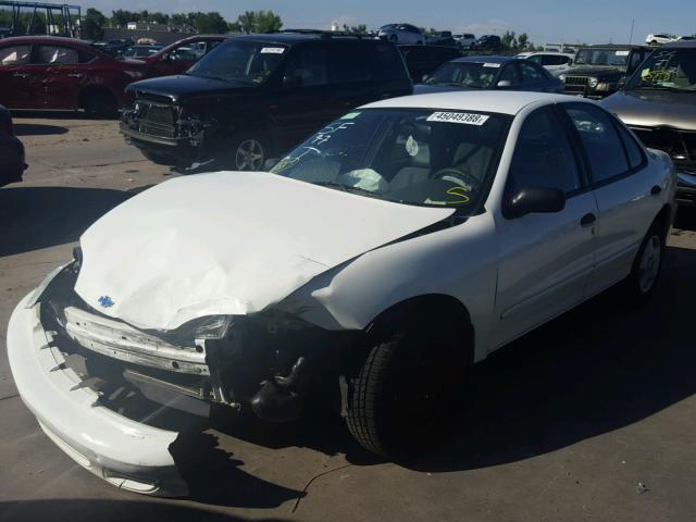 1G1JC524127185879 - 2002 CHEVROLET CAVALIER B WHITE photo 2