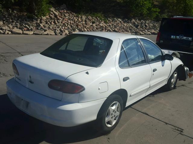 1G1JC524127185879 - 2002 CHEVROLET CAVALIER B WHITE photo 4