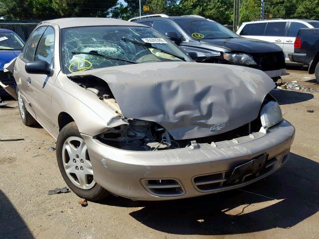 1G1JF524517119907 - 2001 CHEVROLET CAVALIER L TAN photo 1