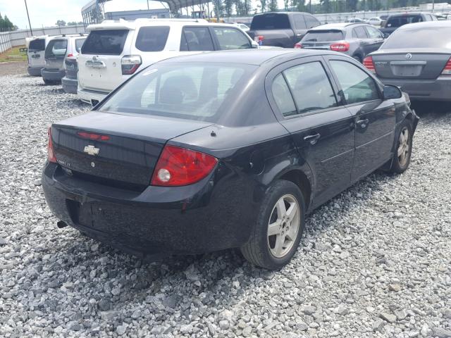 1G1AF5F54A7101109 - 2010 CHEVROLET COBALT 2LT BLACK photo 4