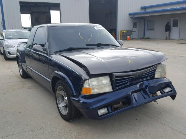 1GTCS195118159852 - 2001 GMC SONOMA BLUE photo 1