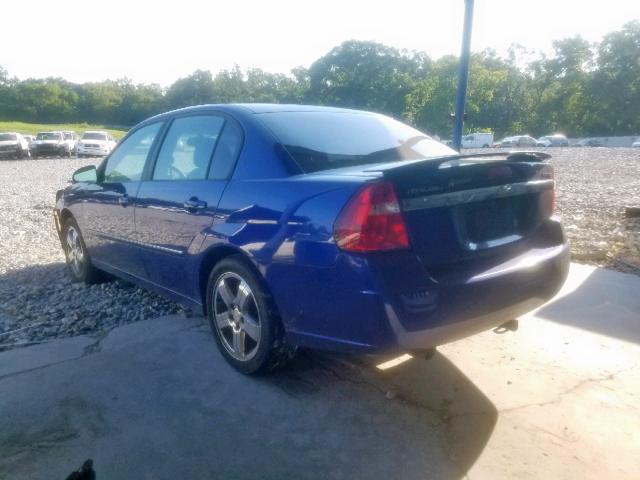 1G1ZU53826F192756 - 2006 CHEVROLET MALIBU LTZ ლურჯი ფოტო 3