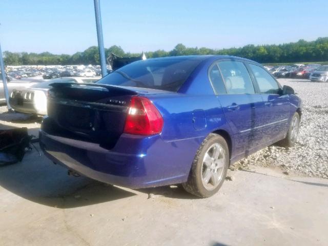 1G1ZU53826F192756 - 2006 CHEVROLET MALIBU LTZ ლურჯი ფოტო 4