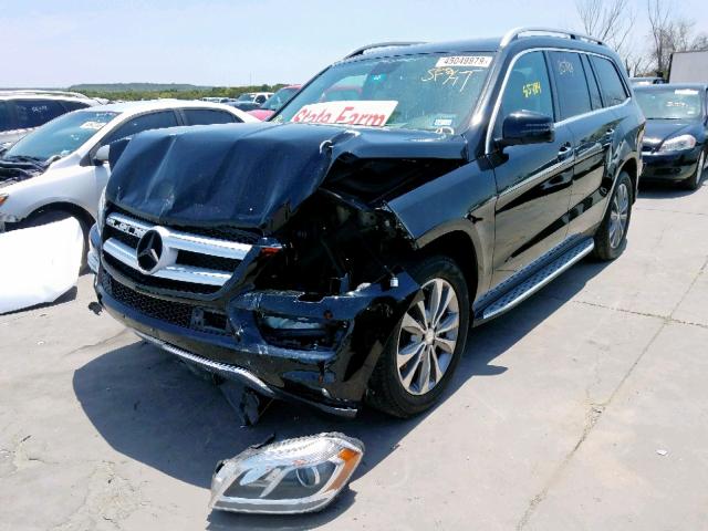 4JGDF7CE5DA233710 - 2013 MERCEDES-BENZ GL 450 4MA BLACK photo 2