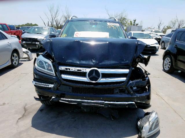 4JGDF7CE5DA233710 - 2013 MERCEDES-BENZ GL 450 4MA BLACK photo 9