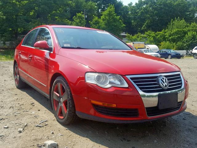 WVWAK73C08P015890 - 2008 VOLKSWAGEN PASSAT KOM RED photo 1