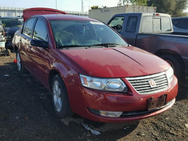 1G8AL55FX7Z121916 - 2007 SATURN ION LEVEL RED photo 1