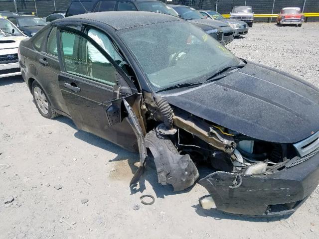 1FAHP34N48W140234 - 2008 FORD FOCUS S/SE BLACK photo 9