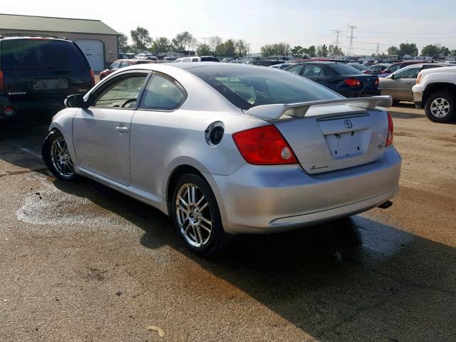 JTKDE177950047121 - 2005 TOYOTA SCION TC ვერცხლისფერი ფოტო 3