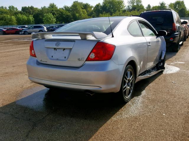 JTKDE177950047121 - 2005 TOYOTA SCION TC ვერცხლისფერი ფოტო 4