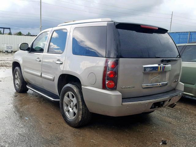 1GKFK63887J307692 - 2007 GMC YUKON DENA SILVER photo 3