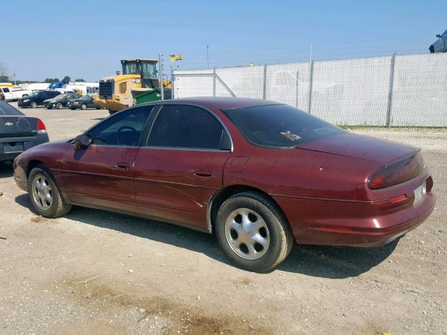 1G3GR62C8X4104043 - 1999 OLDSMOBILE AURORA BURGUNDY photo 3