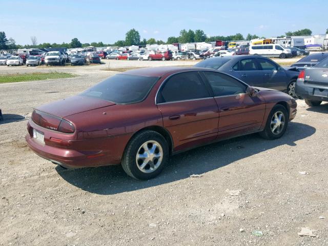 1G3GR62C8X4104043 - 1999 OLDSMOBILE AURORA BURGUNDY photo 4