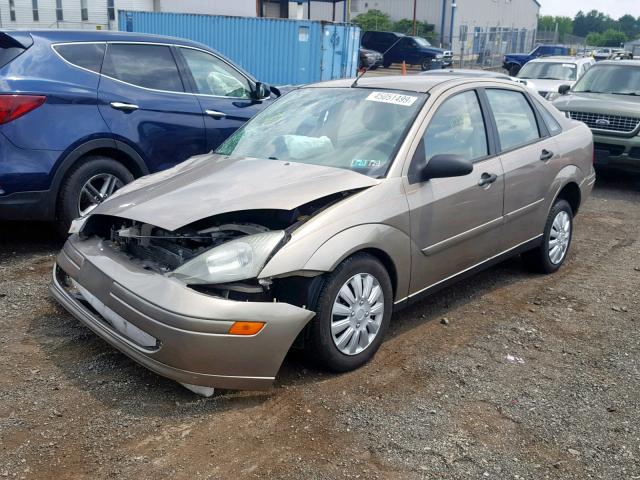 1FAFP343X4W123888 - 2004 FORD FOCUS SE C BROWN photo 2