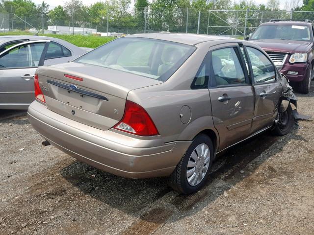 1FAFP343X4W123888 - 2004 FORD FOCUS SE C BROWN photo 4