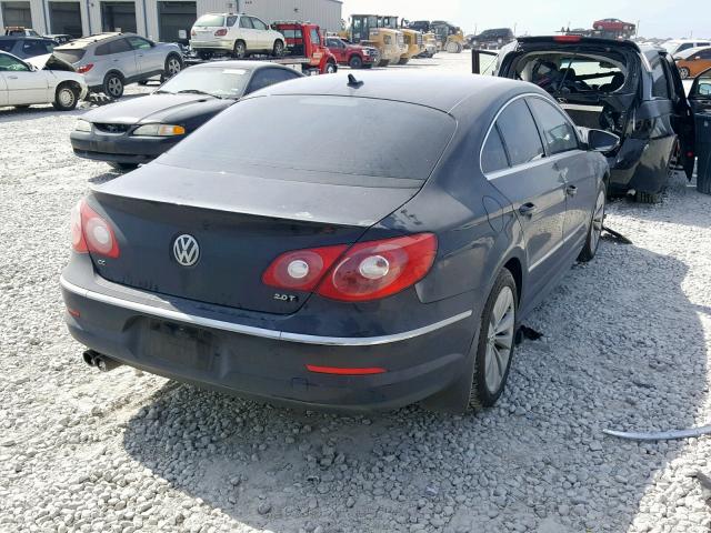 WVWMN7AN6AE530256 - 2010 VOLKSWAGEN CC SPORT BLACK photo 4