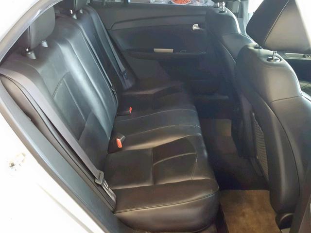 1G1ZE5E07AF189624 - 2010 CHEVROLET MALIBU LTZ ნაცრისფერი ფოტო 6