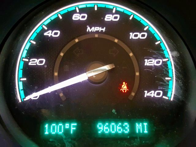 1G1ZE5E07AF189624 - 2010 CHEVROLET MALIBU LTZ ნაცრისფერი ფოტო 8