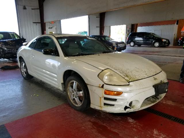 4A3AC44G63E112395 - 2003 MITSUBISHI ECLIPSE GS WHITE photo 1