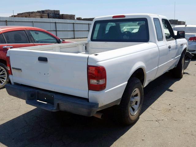 1FTYR14U47PA47948 - 2007 FORD RANGER SUP WHITE photo 4