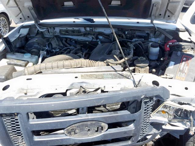 1FTYR14U47PA47948 - 2007 FORD RANGER SUP WHITE photo 7