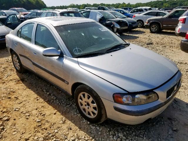 YV1RS61R722148150 - 2002 VOLVO S60 SILVER photo 1