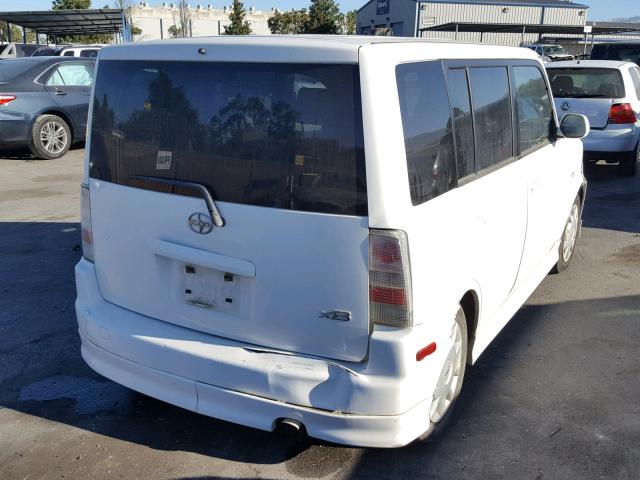 JTLKT324564059536 - 2006 TOYOTA SCION XB Ақ фото 4