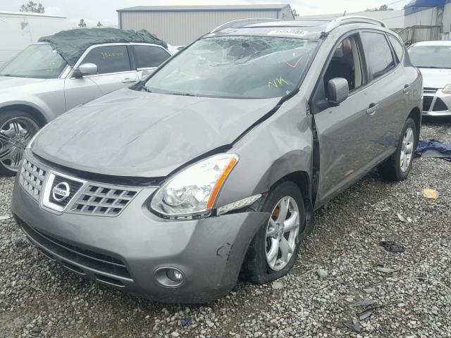 JN8AS58V19W434177 - 2009 NISSAN ROGUE S GRAY photo 2