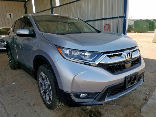 7FARW2H84JE021176 - 2018 HONDA CR-V EXL SILVER photo 1