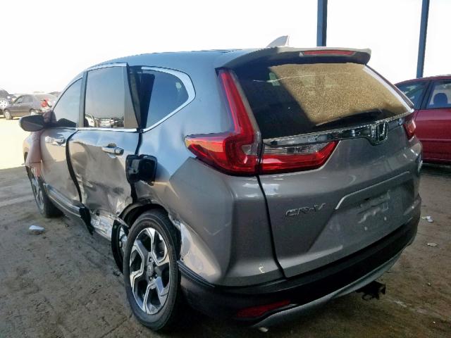 7FARW2H84JE021176 - 2018 HONDA CR-V EXL SILVER photo 3