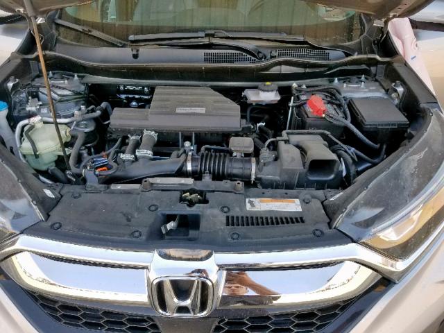 7FARW2H84JE021176 - 2018 HONDA CR-V EXL SILVER photo 7