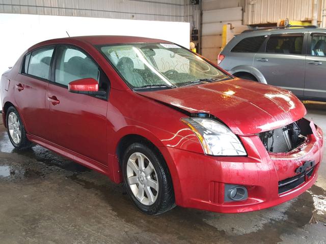 3N1AB6AP3AL670968 - 2010 NISSAN SENTRA 2.0 RED photo 1