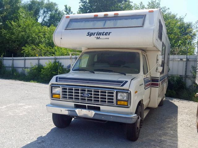 1FDKE30G3JHB44438 - 1988 FORD SPRINTER WHITE photo 2